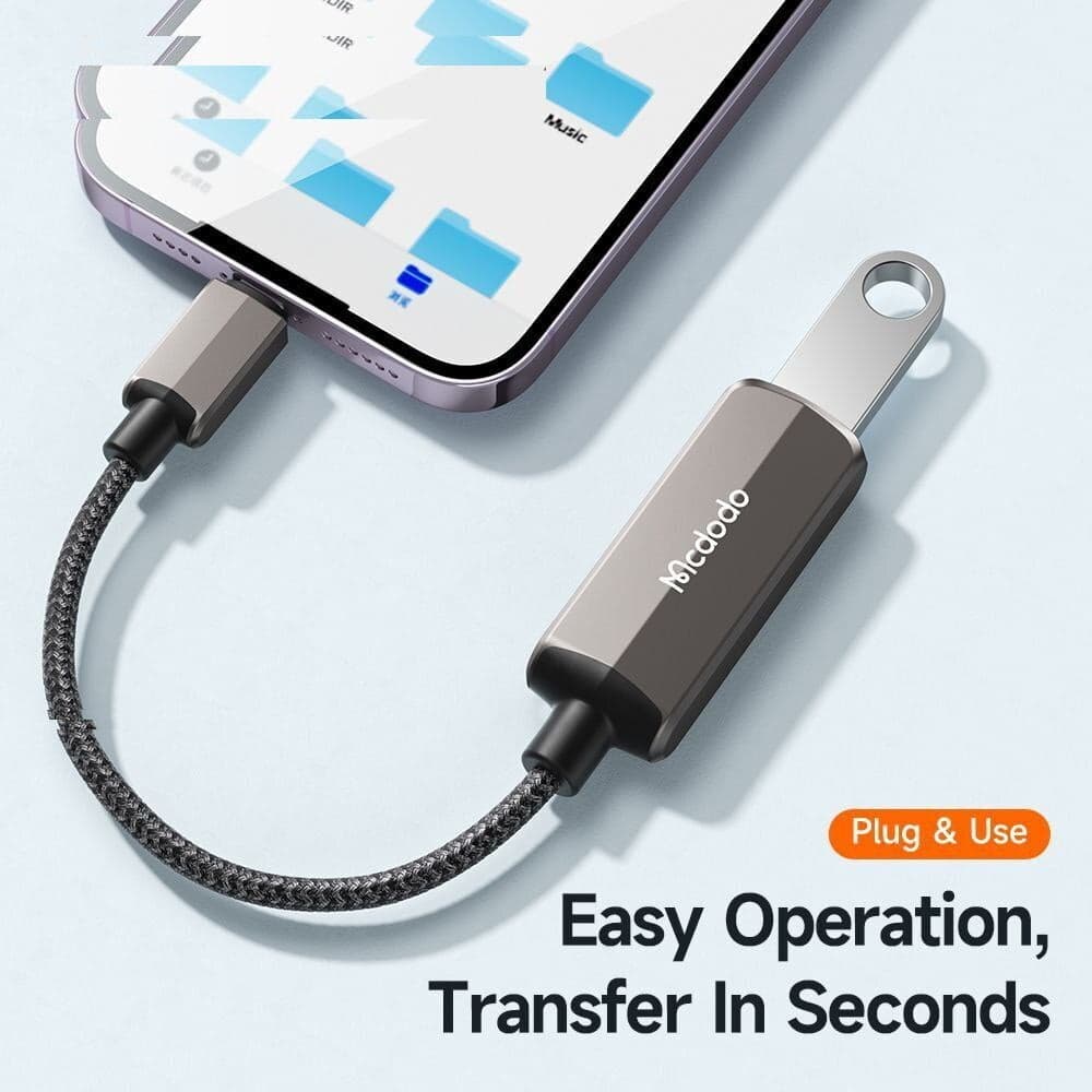 مبدل لایتنینگ به USB /USB-C مک دودو مدل CA-2690 — تصویر ۷