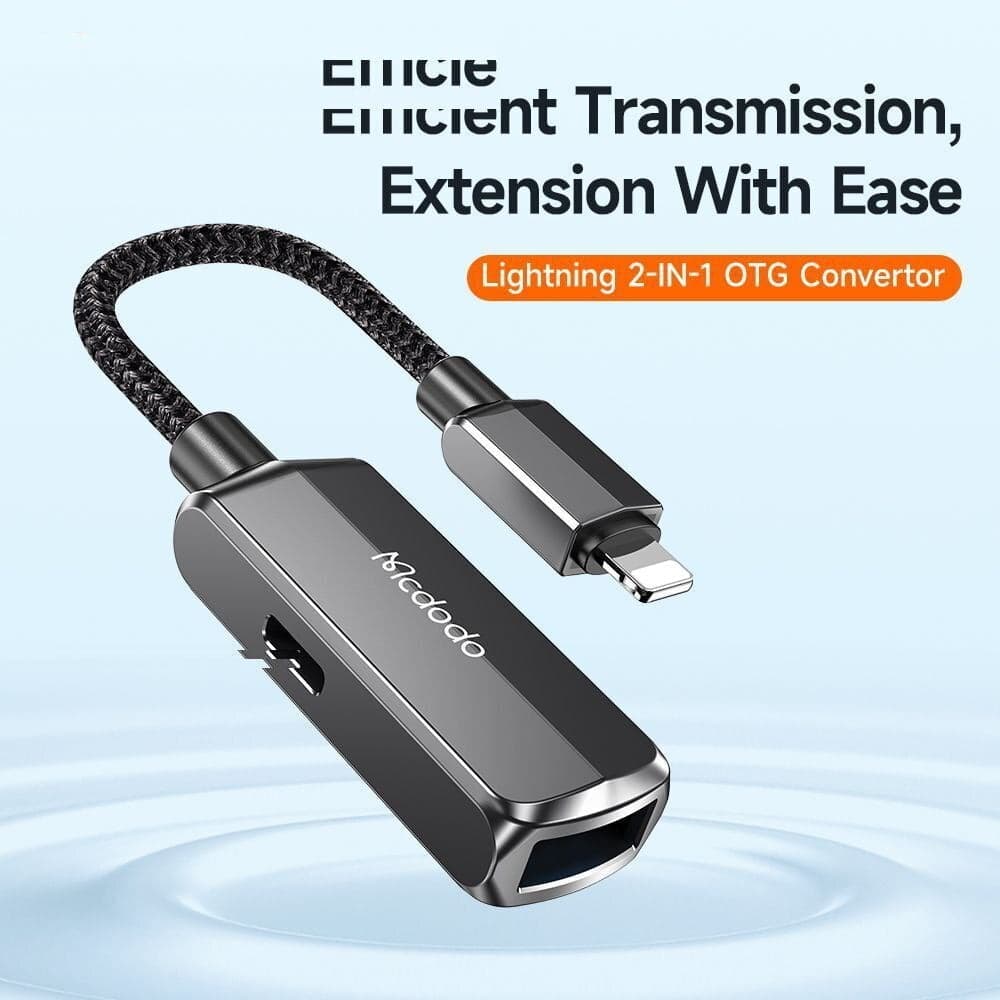 مبدل لایتنینگ به USB /USB-C مک دودو مدل CA-2690 — تصویر ۵