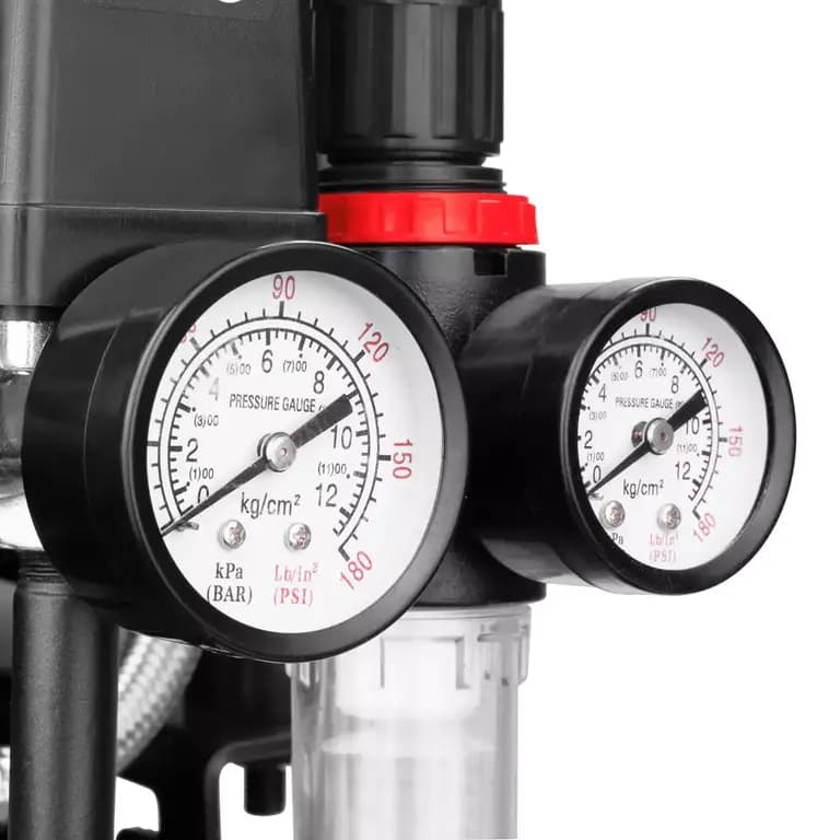 کمپرسور 4 سیلندر 50 لیتری بی صدا رونیکس مدل RC-5013 — تصویر ۴