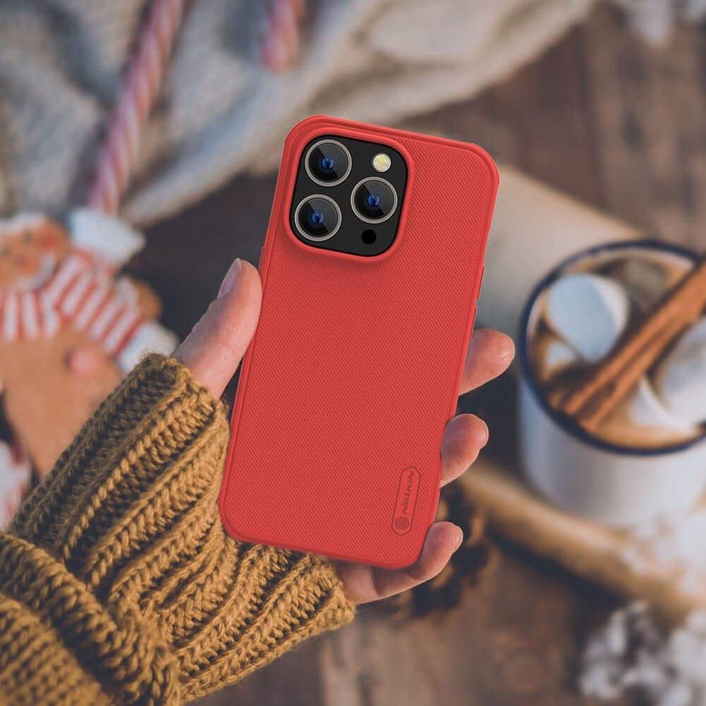 کاور نیلکین مدل frosted shield pro مناسب برای گوشی موبایل اپل iphone 14 pro max — تصویر ۸