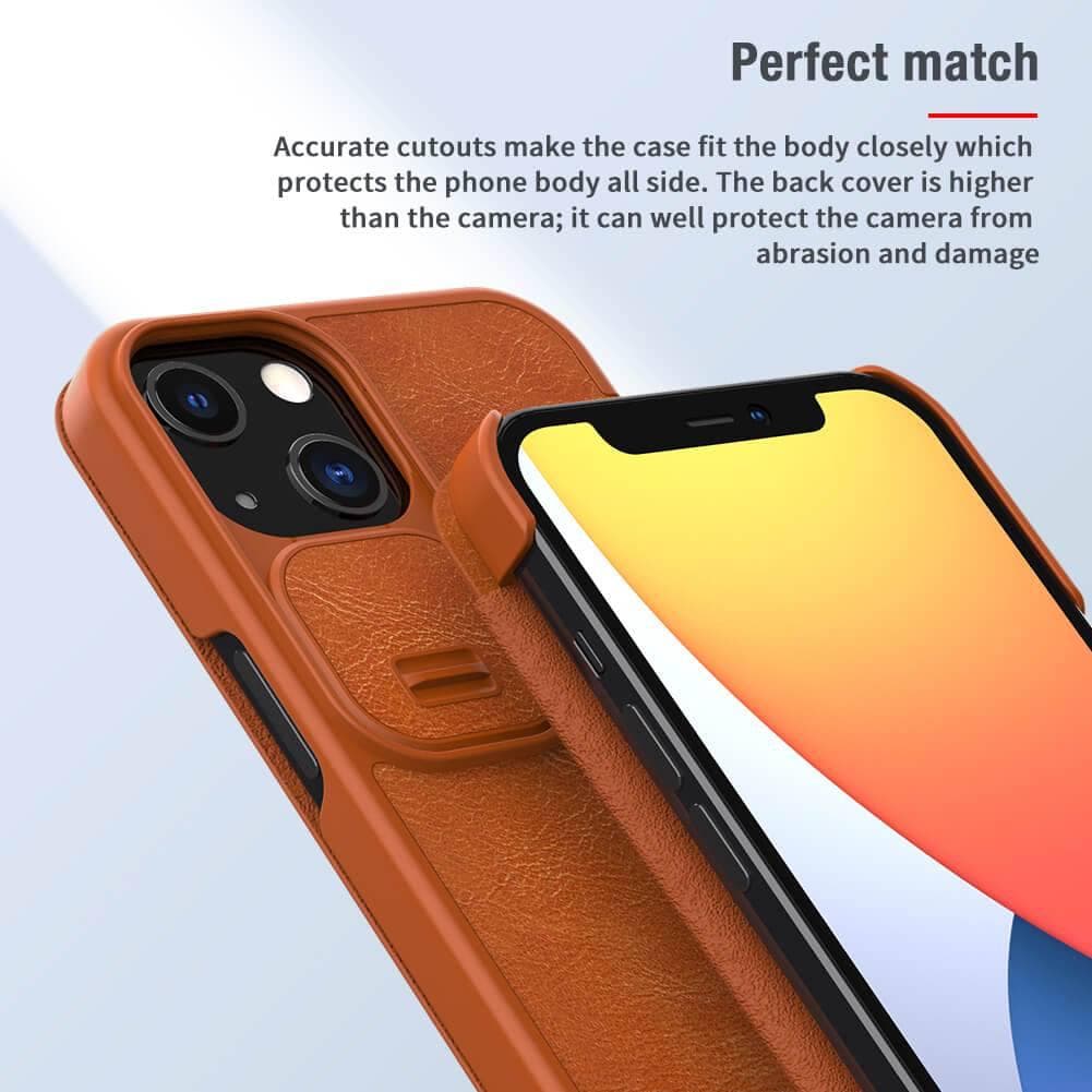 کیف نیلکین مدل QIN PRO کد 02 مناسب برای گوشی موبایل اپل iphone 13 pro — تصویر ۵
