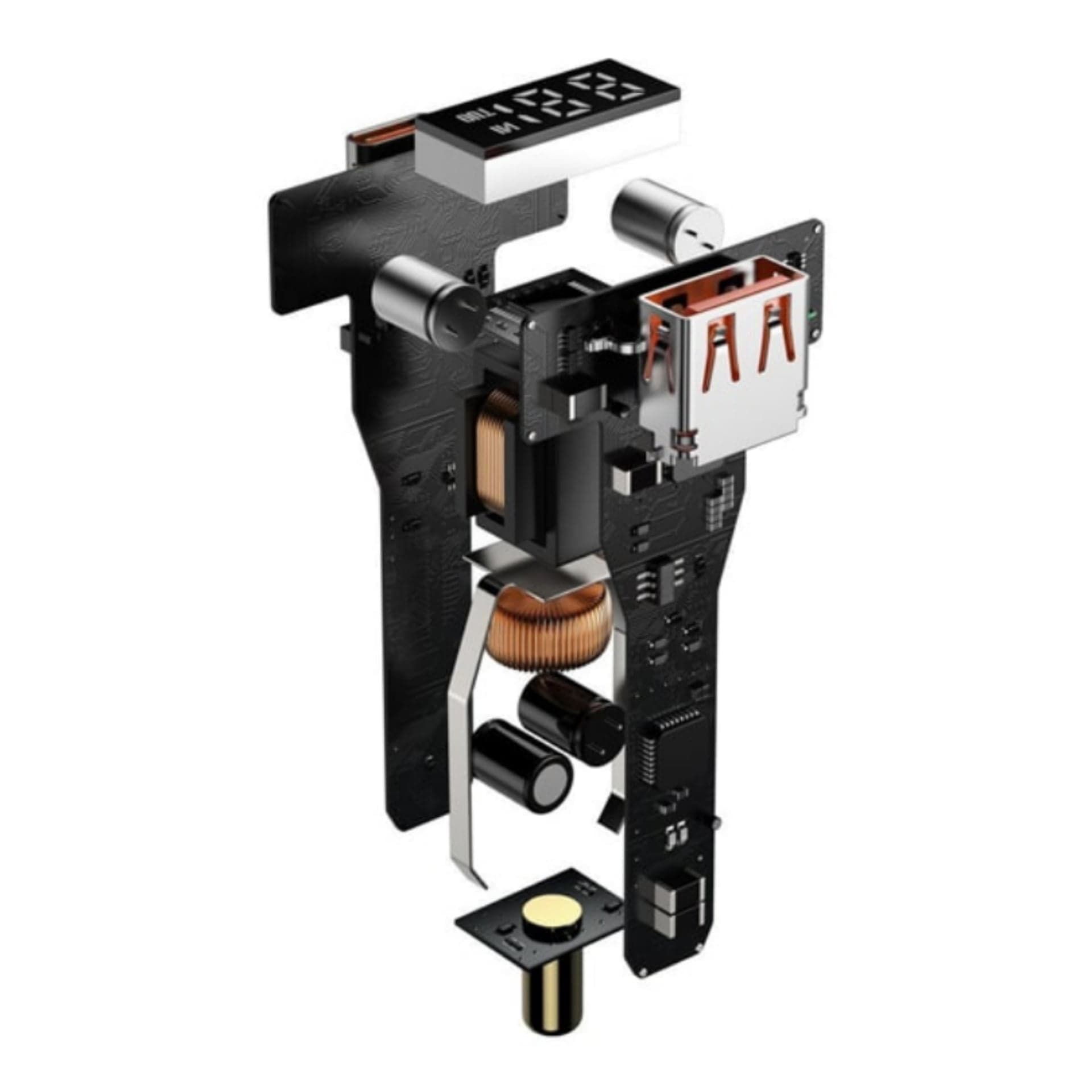 شارژر فندکی باسئوس مدل Dual Quick 100W — تصویر ۴