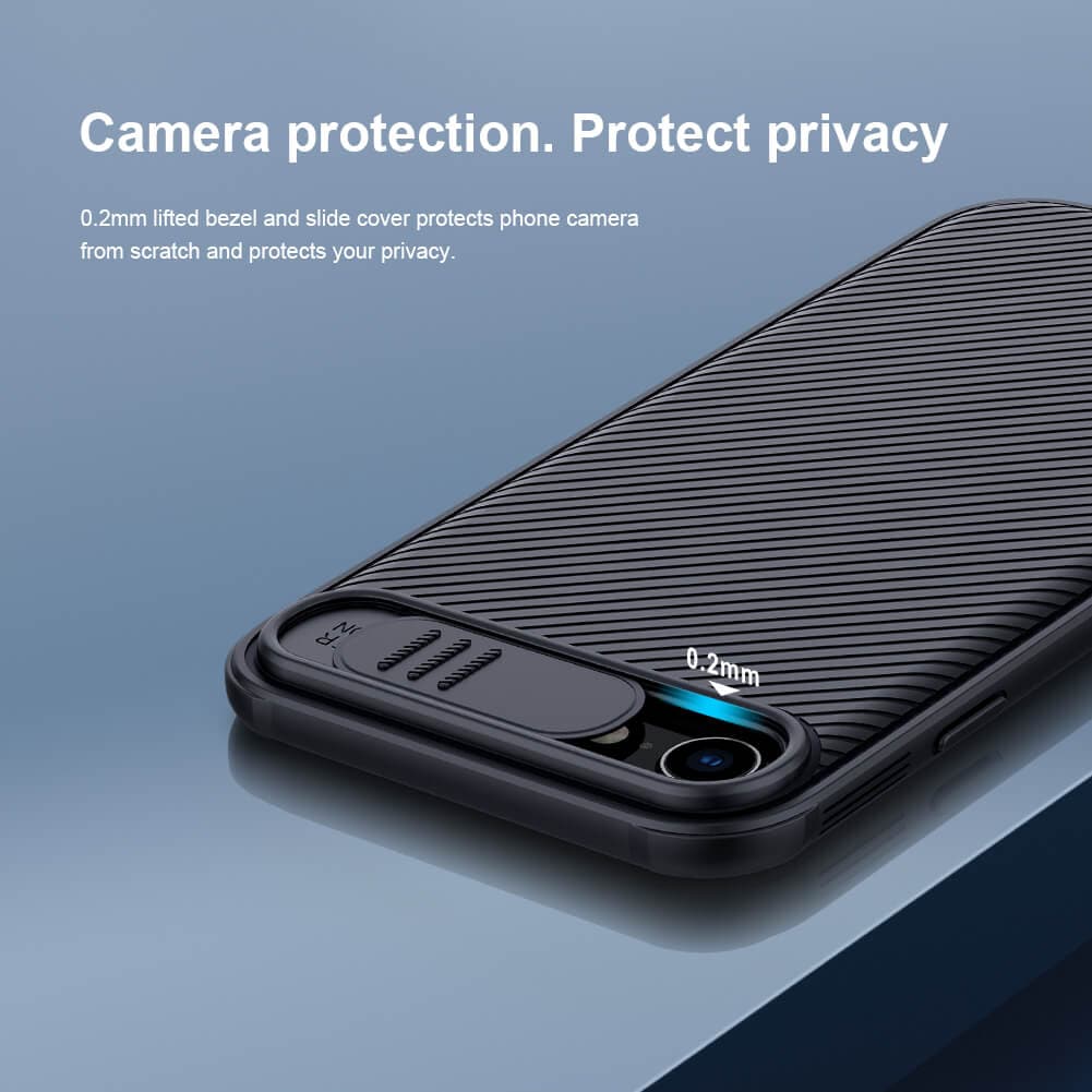 کاور نیلکین مدل Camshield مناسب برای گوشی موبایل اپل Iphone 8 / 7 / SE 2020 — تصویر ۱۱