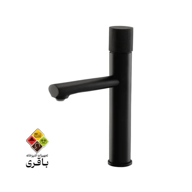 شیر روشویی راسان مدل رناتا مشکی — تصویر ۲