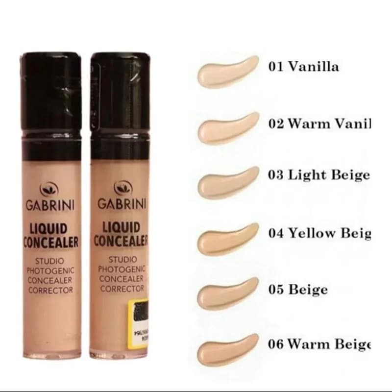 کانسیلر مایع گابرینی مدل Liquid Concealer — تصویر ۱۰