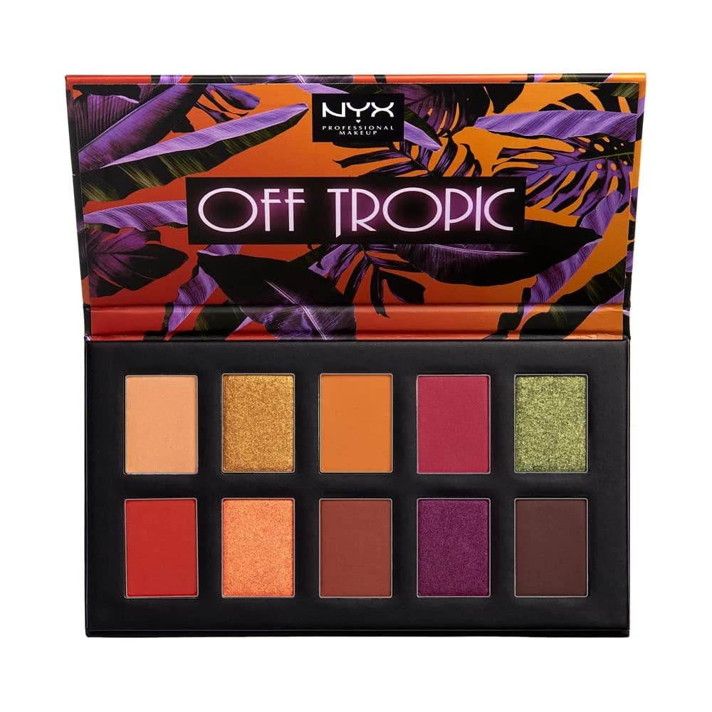 پالت سایه چشم نیکس مدل Off Tropic Shifting Sand — تصویر ۳