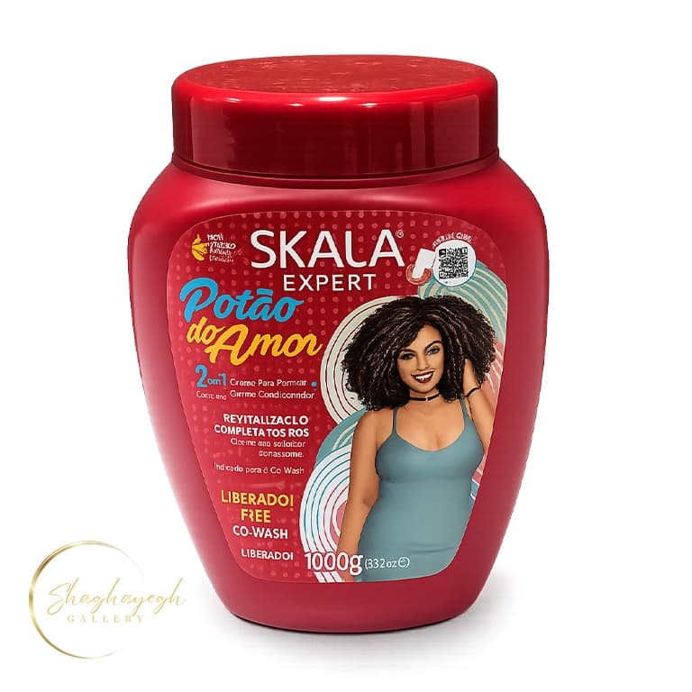 ماسک مو اسکالا مدل Potão do Amor حجم 1000 گرم Skala Expert Potão do Amor 2 in 1 Hair Treatment Cream 1000g