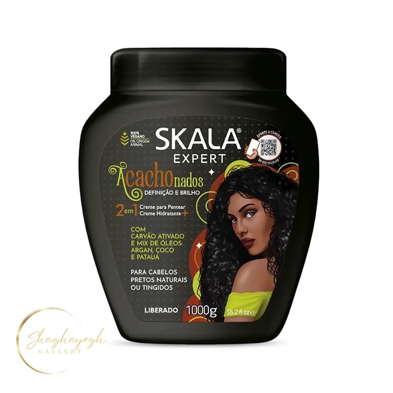 ماسک مو اسکالا مدل Acachonados حجم 1000 گرم Skala Expert Acachonados 2 in 1 Hair Treatment Cream 1000g