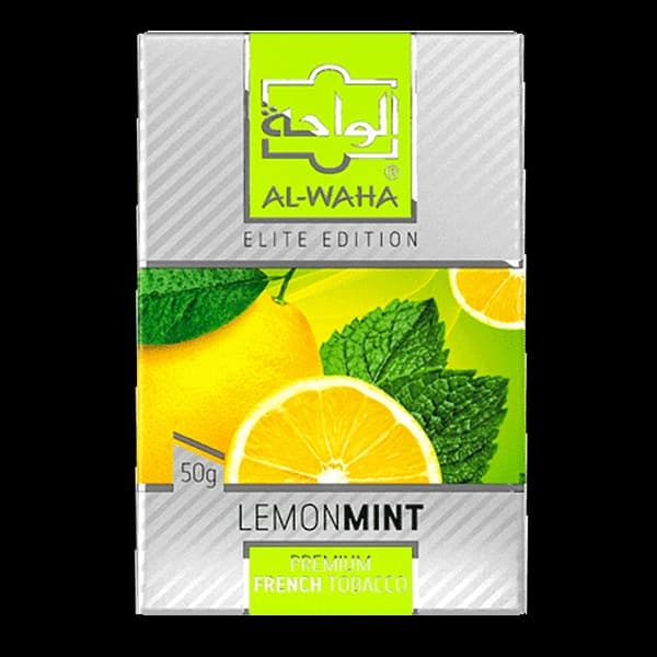 تنباکو قلیان الواحه لیمو نعنا Alwaha lemon mint hookah tobacco — تصویر ۲