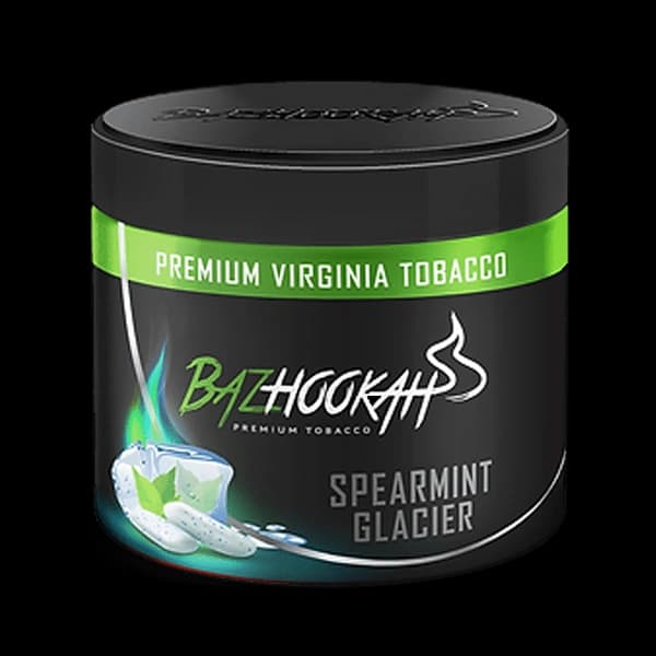 تنباکو قلیان بازهوکا آدامس نعنا یخ Bazhookah spearmint glacier hookah tobacco