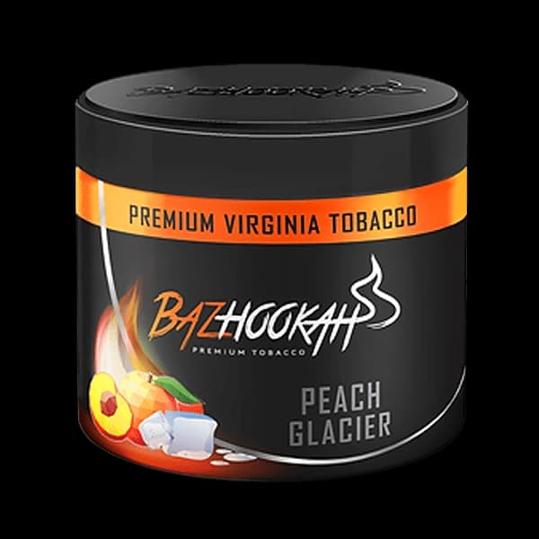 تنباکو قلیان بازهوکا هلو یخ Bazhookah peach glasier hookah tobacco
