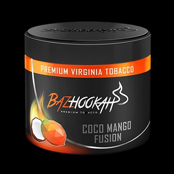تنباکو قلیان بازهوکا نارگیل انبه Bazhookah coco mango hookah tobacco — تصویر ۲