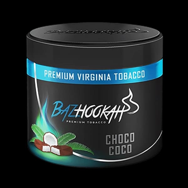 تنباکو قلیان بازهوکا نارگیل شکلات Bazhookah choco coco hookah tobacco