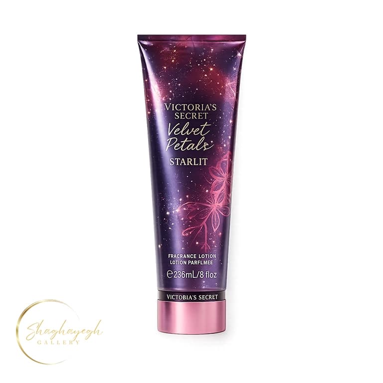 لوسیون بدن ولوت پتالز استارلایت ویکتوریا سکرت 236 میل Victoria’s Secret Velvet Petals Starlit Fragrance Lotion 236ml