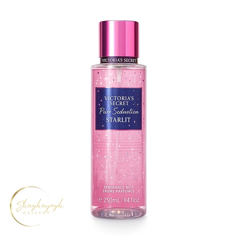 بادی اسپلش زنانه پیور سداکشن استارلایت ویکتوریا سکرت 250 میل Victoria’s Secret Pure Seduction Starlit Fragrance Mist 250ml