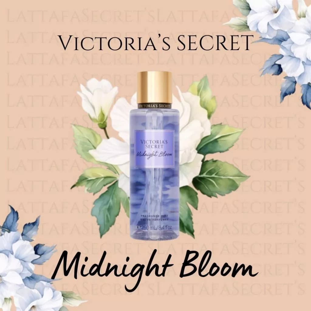 بادی اسپلش زنانه میدنایت بلوم ویکتوریا سکرت 250 میل Victoria’s Secret Midnight Bloom Fragrance Mist 250ml — تصویر ۳