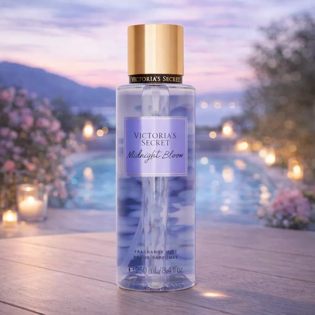 بادی اسپلش زنانه میدنایت بلوم ویکتوریا سکرت 250 میل Victoria’s Secret Midnight Bloom Fragrance Mist 250ml — تصویر ۵