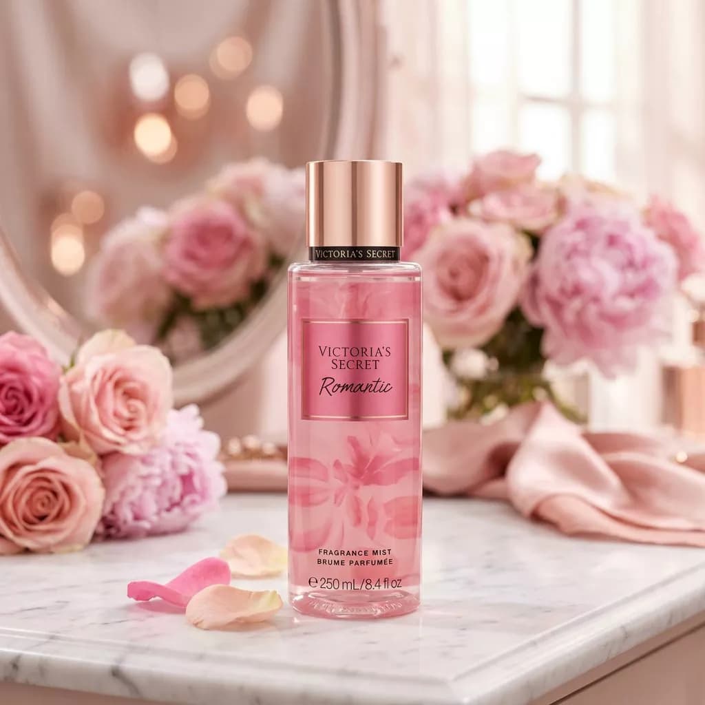 بادی اسپلش زنانه رومانتیک ویکتوریا سکرت 250 میل Victoria’s Secret Romantic Fragrance Mist 250ml — تصویر ۴