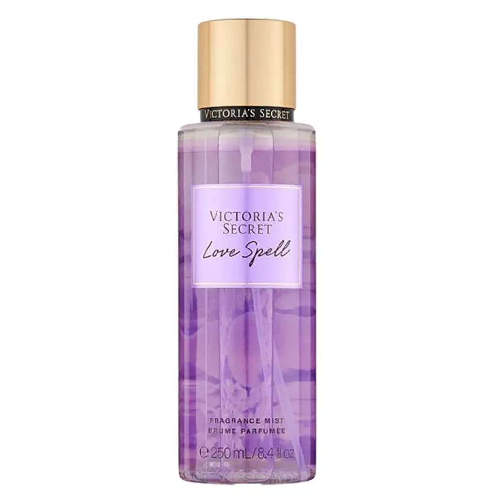 بادی اسپلش زنانه لاو اسپل ویکتوریا سکرت 250 میل Victoria’s Secret Love Spell Fragrance Mist 250ml — تصویر ۲