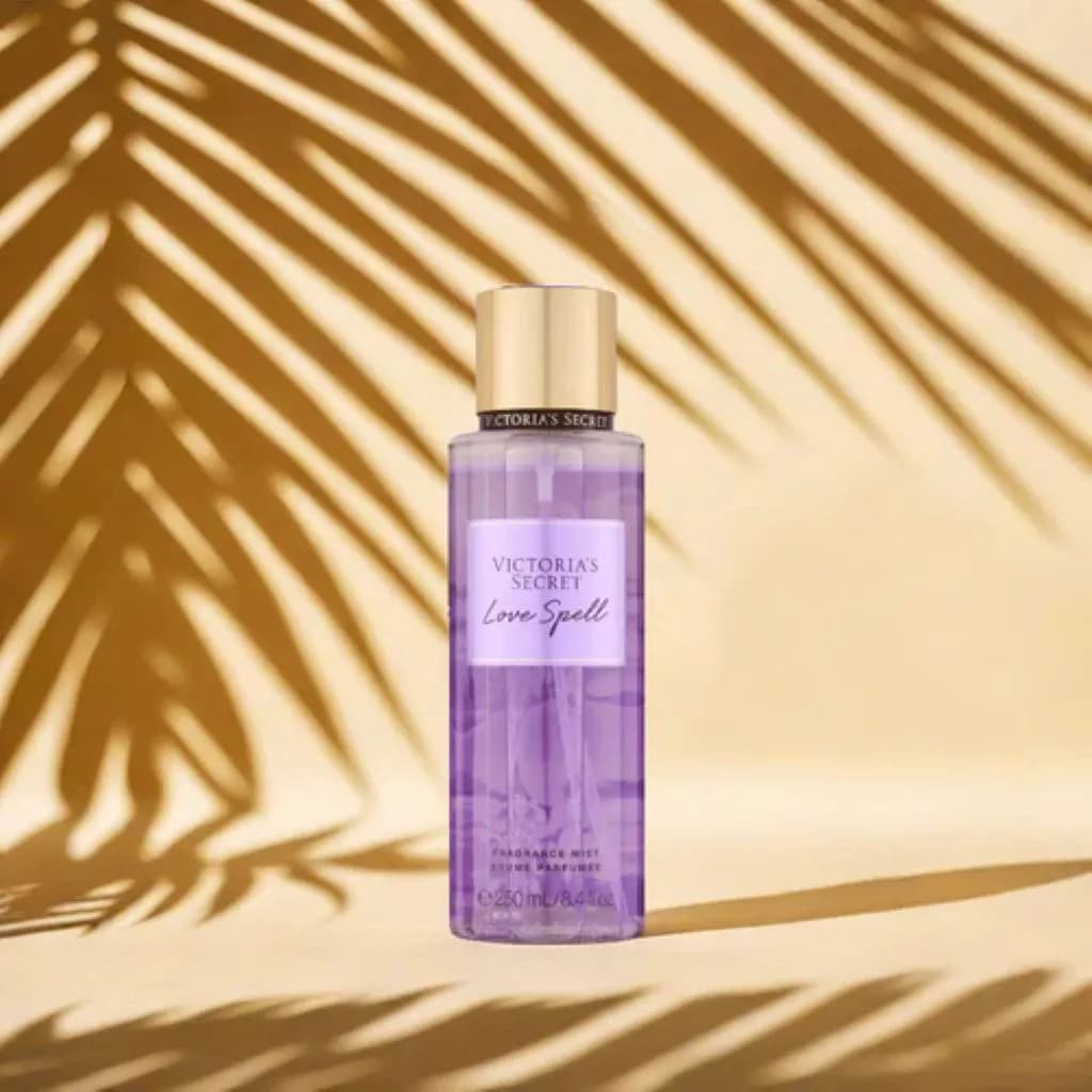 بادی اسپلش زنانه لاو اسپل ویکتوریا سکرت 250 میل Victoria’s Secret Love Spell Fragrance Mist 250ml — تصویر ۵