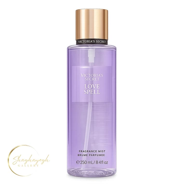 بادی اسپلش زنانه لاو اسپل ویکتوریا سکرت 250 میل Victoria’s Secret Love Spell Fragrance Mist 250ml