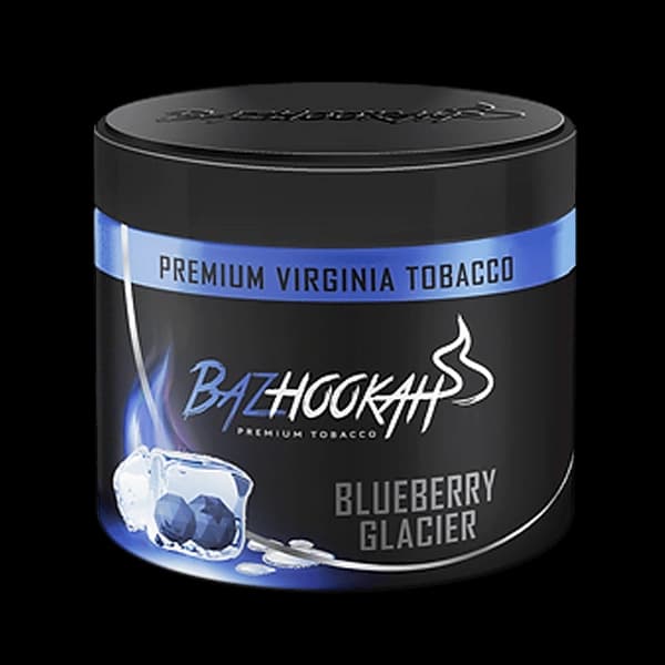 تنباکو قلیان بازهوکا بلوبری یخ Bazhookah blueberry glacier hookah tobacco