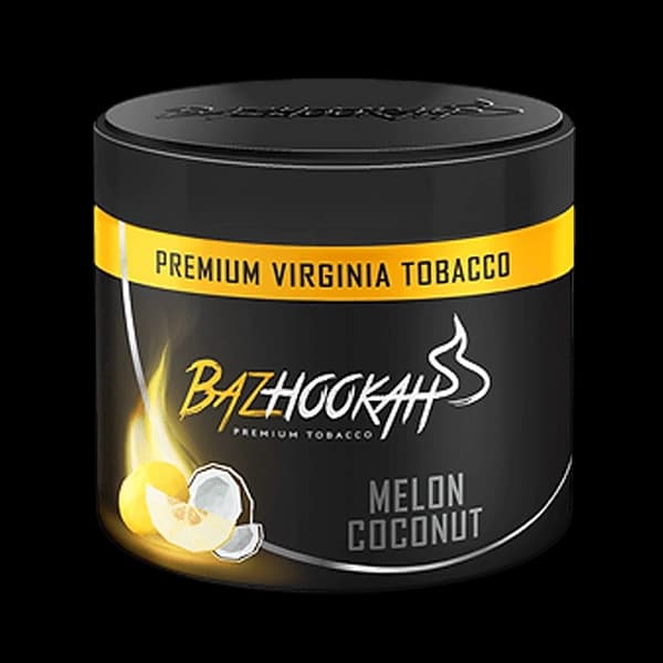 تنباکو قلیان بازهوکا نارگیل خربزه Bazhookah melon coconut hookah tobacco — تصویر ۲