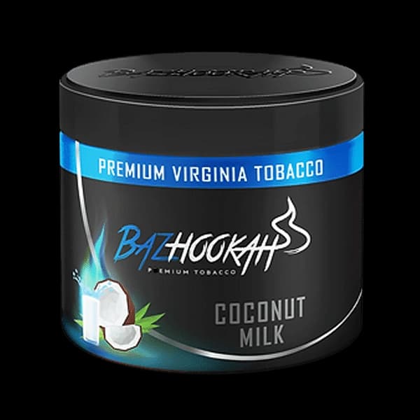 تنباکو قلیان بازهوکا شیر نارگیل Bazhookah coconut milk hookah tobacco