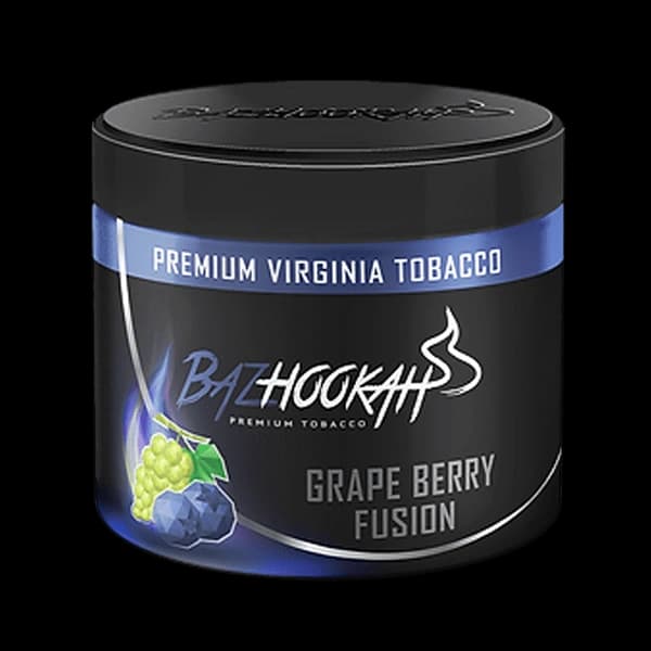 تنباکو قلیان بازهوکا انگور بلوبری Bazhookah grape berry hookah tobacco — تصویر ۲