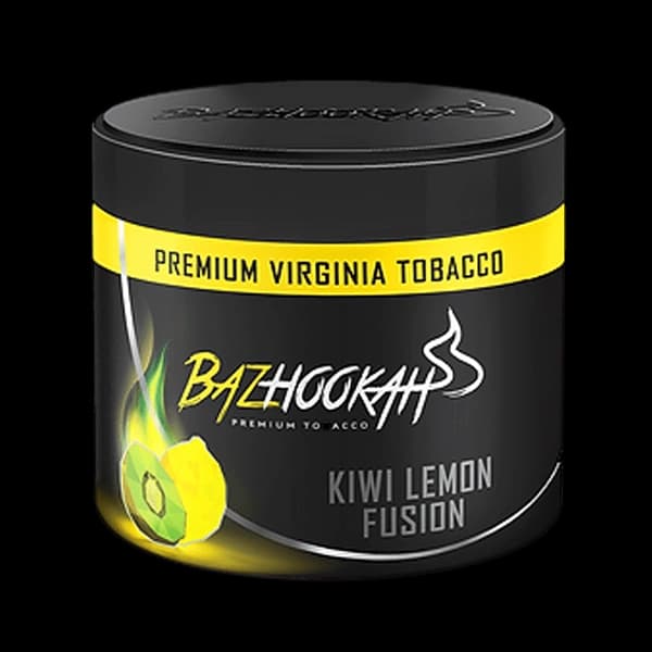 تنباکو قلیان بازهوکا کیوی لیمو Bazhookah kiwi lemon hookah tobacco