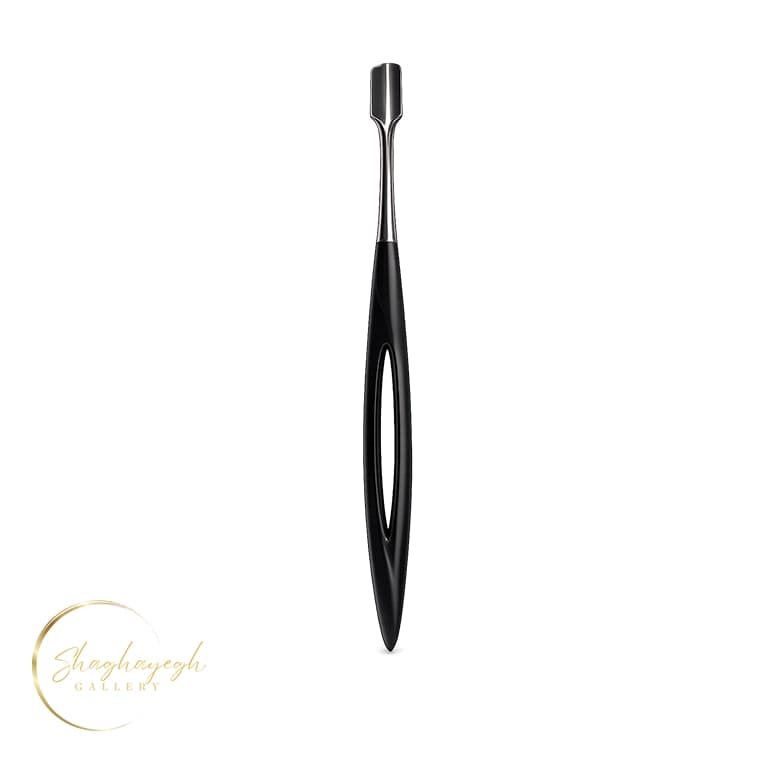 اسپاچول فلزی مانیکور و پدیکور استیل می‌ژیانگ مدل Pro Meijiang Stainless Steel Nail Spatula Cuticle Pusher Pro Tool