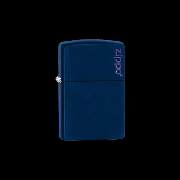 فندک اورجینال زیپو سورمه ای مات Zippo lighter navy matte — تصویر ۲