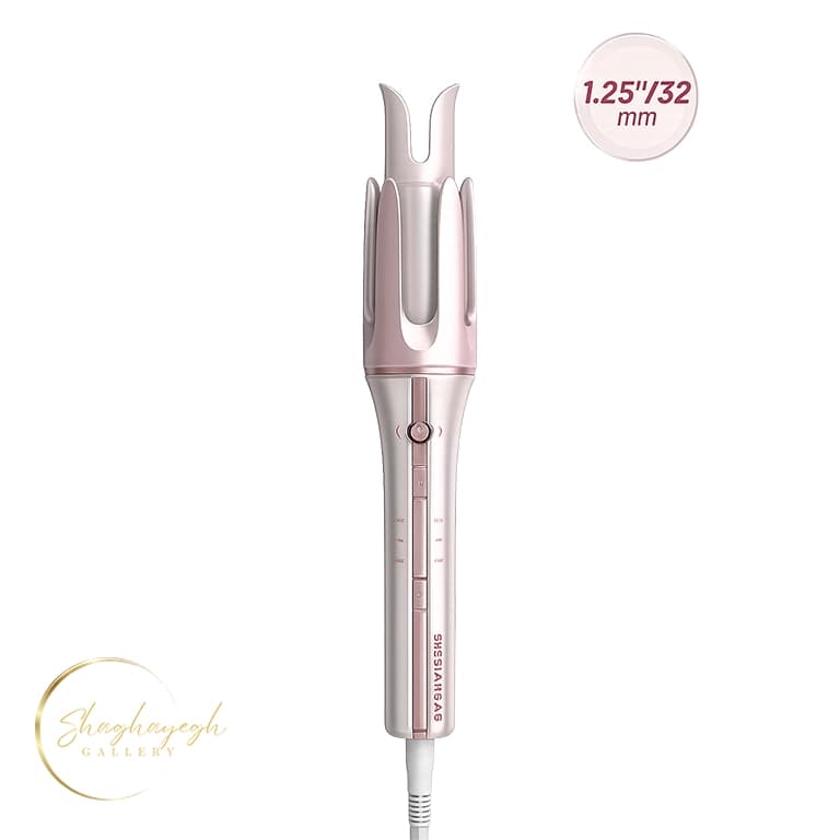 فر کننده اتوماتیک مو شیگلم مدل Cupid’s Charm سایز 32 میلی متر Sheglam Cupid’s Charm One Touch Instant Curler 32mm