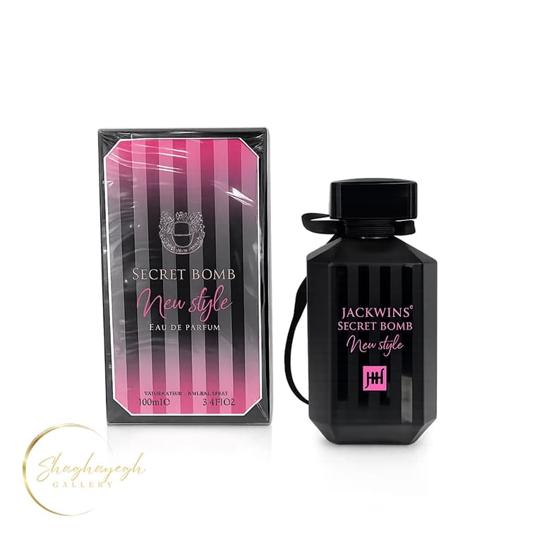 ادکلن زنانه سکرت بمب نیو استایل جکوینز 100 میل Secret Bomb New Style Women Perfume Jackwins 100ml