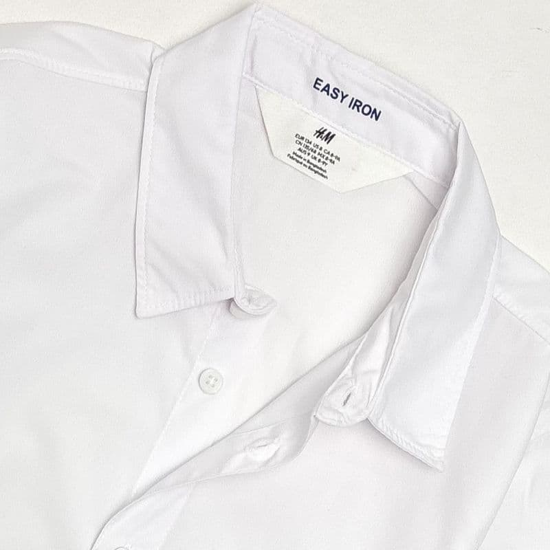 پیراهن سفید پسرانه مجلسی برند H&M — تصویر ۷
