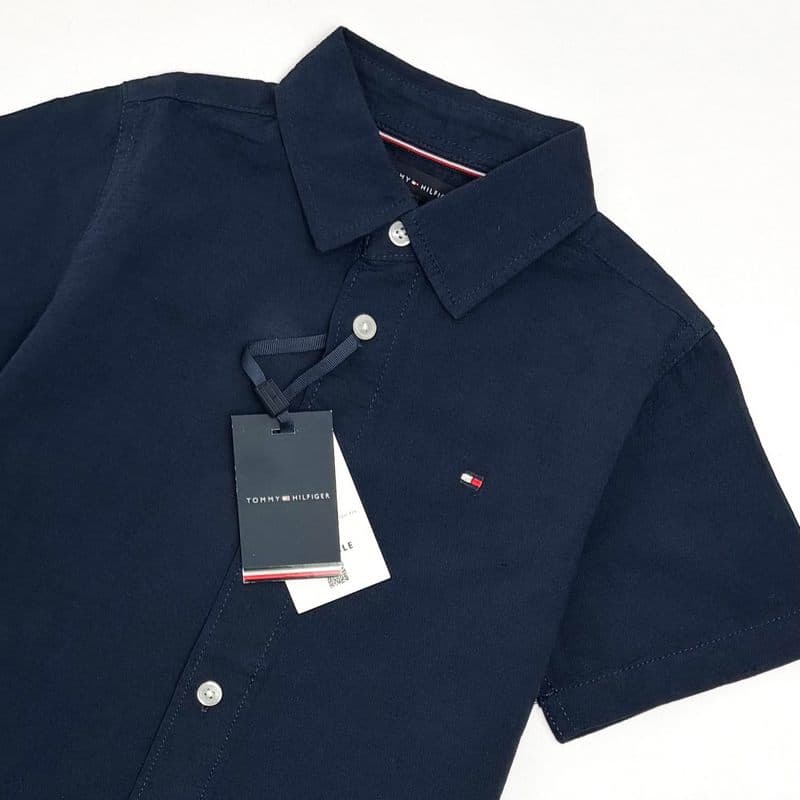 پیراهن پسرانه آستین کوتاه مارک TOMMY HILFIGER — تصویر ۲