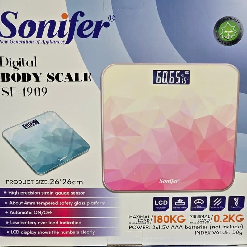 ترازو وزن کشی سونیفر 180 کیلوگرم مدل SF-1909 — تصویر ۶