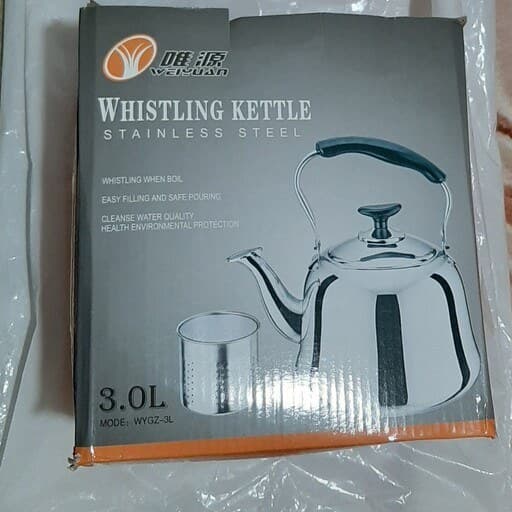 قوری استیل 1.5 لیتری مدل whistling kettle — تصویر ۱۰