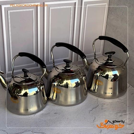 کتری استیل 5 لیتری whistling kettle مدل سوتی — تصویر ۹