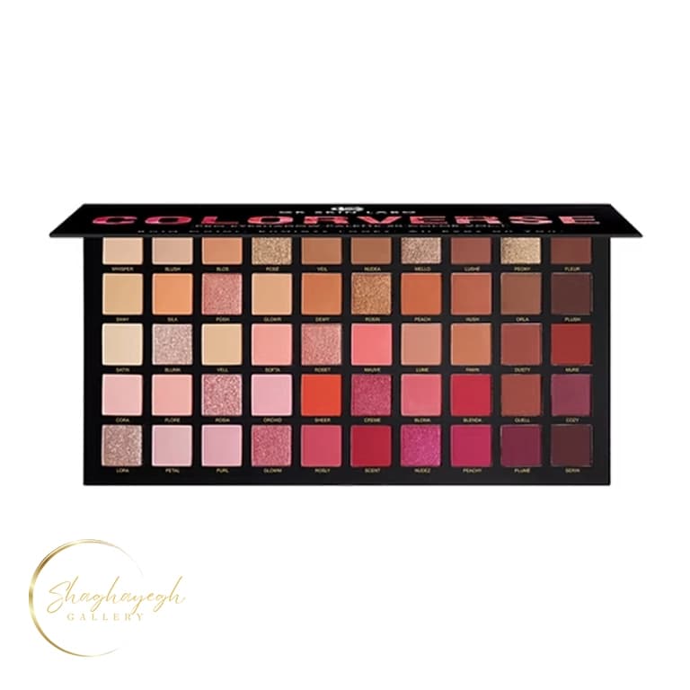 پالت سایه چشم 50 رنگ حرفه ای کالرورس جی کی اسکین لابو GK Skin Labo Colorverse Pro Eyeshadow Palette Vol.1 50 Colors