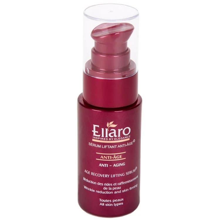 سرم ضد چروک ایج ریکاوری الارو 30میل Ellaro Age Recovery Anti-Wrinkle Serum 30ml — تصویر ۴