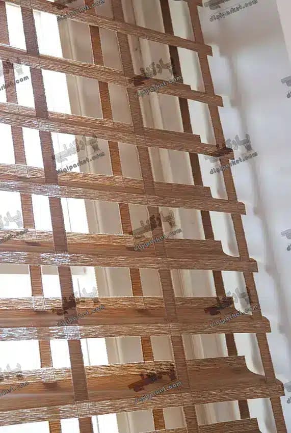 پرده زبرا اورسی در 10رنگ — تصویر ۱۰