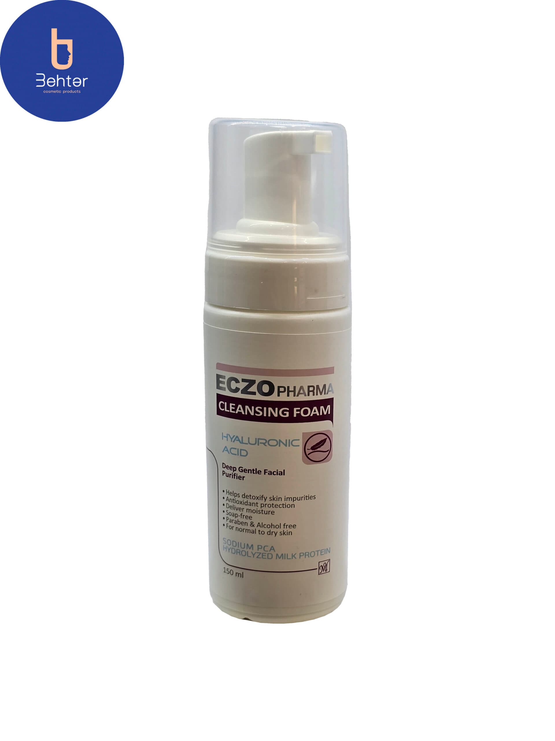 فوم پاک کننده اگزوفارما 150میل Eczo pharma Cleansing Foam 150ml — تصویر ۱۱