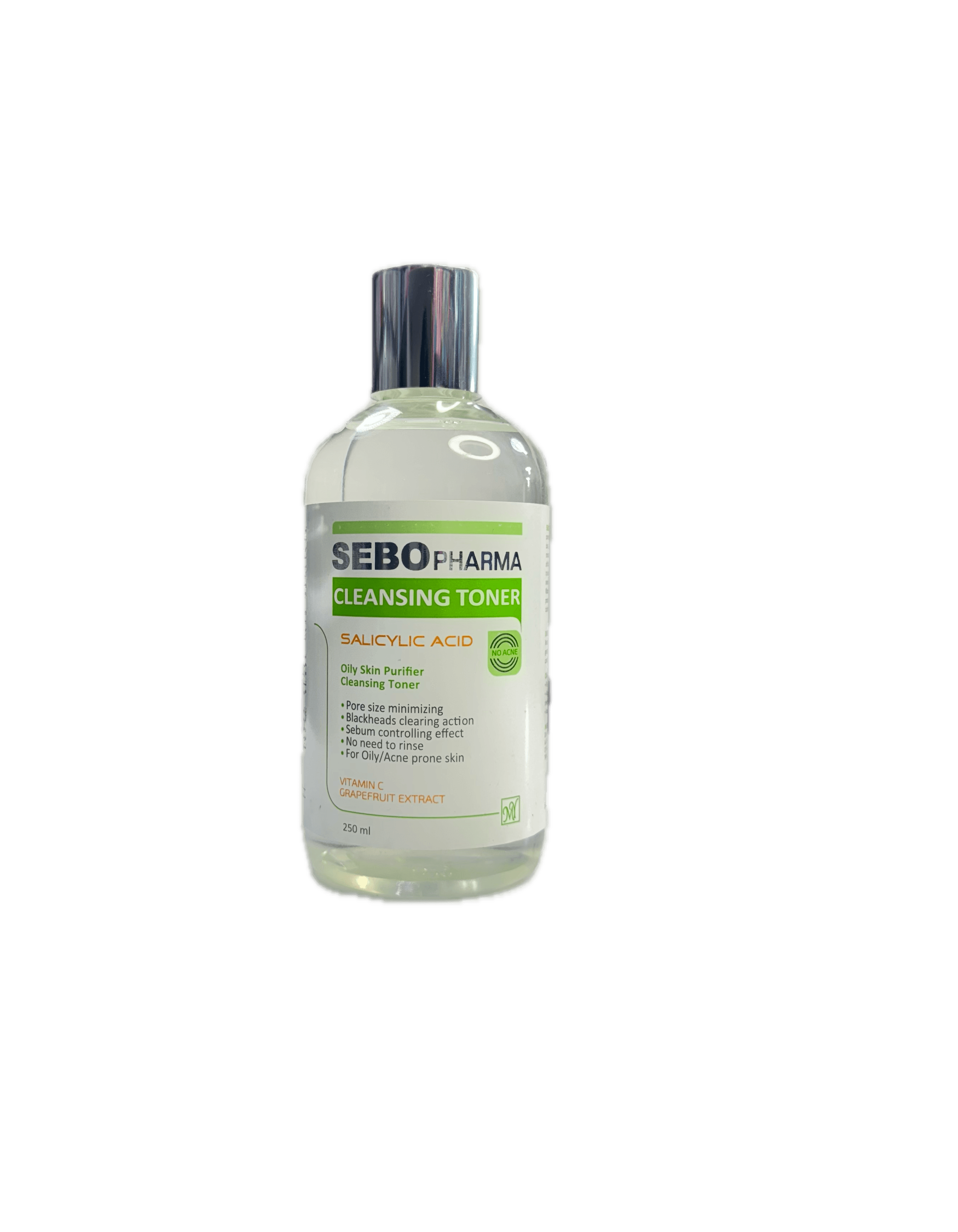 تونر پاک کننده پوست چرب سبوفارما حجم ۲۵۰ میل Sebo pharma Oily Skin Cleansing Toner, 250 ml — تصویر ۳