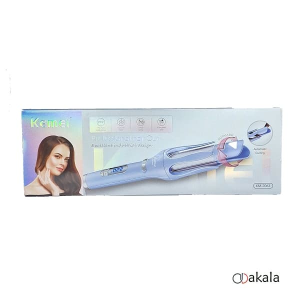 دستگاه فر کننده و کرلی مو کیمی مدل KM-2063 — تصویر ۱۰