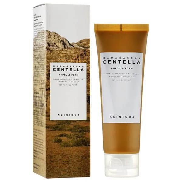 فوم شوینده آمپولی سنتلا ماداگاسکار SKIN1004 – پاکسازی و تسکین پوست حساس — تصویر ۳