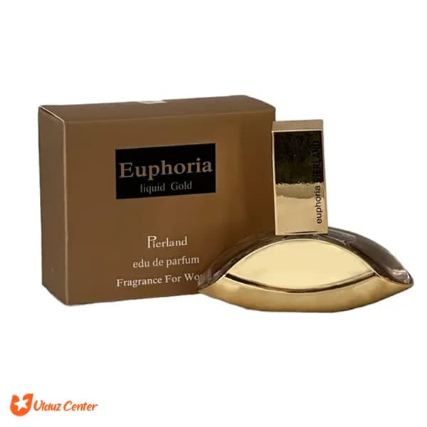 ادکلن زنانه پیرلند مدل Euphoria Liquid Gold حجم 30 میل — تصویر ۲