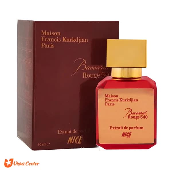 ادکلن نایس پاپت مدل Baccarat Rouge 540 حجم 30 میل