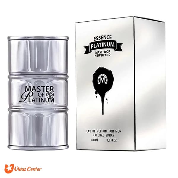 ادکلن مردانه نیو برند مدل Essense Platinum حجم 100 میل — تصویر ۲