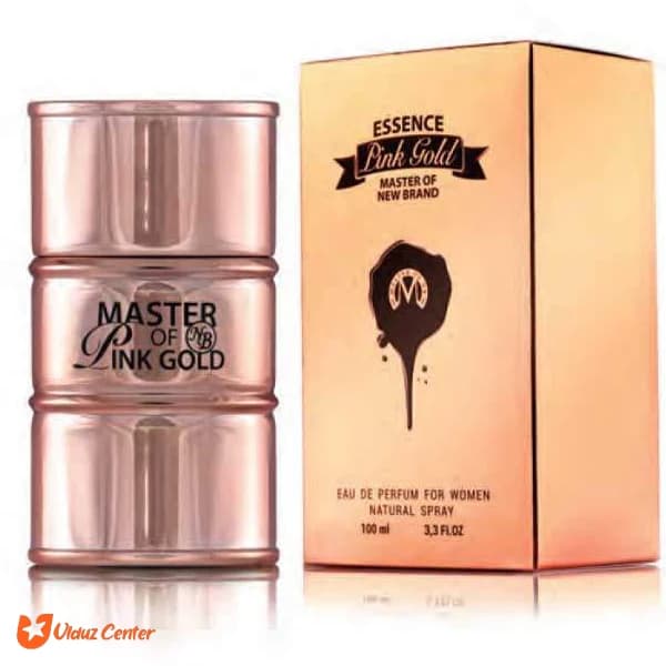 ادکلن زنانه نیو برند مدل Essense Pink Gold حجم 100 میل